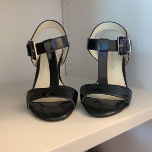 Anne Klein iflex AK7 Iryna Navy Sandal Heels 81/2